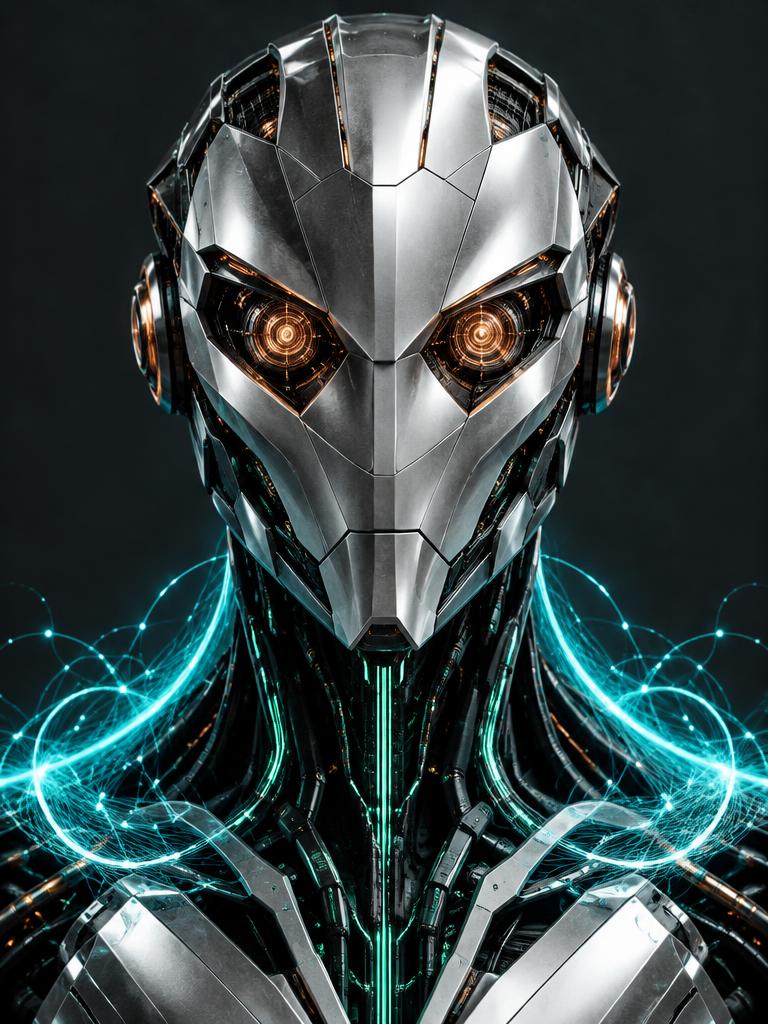 QUBIT, a futuristic quantum cyborg agent